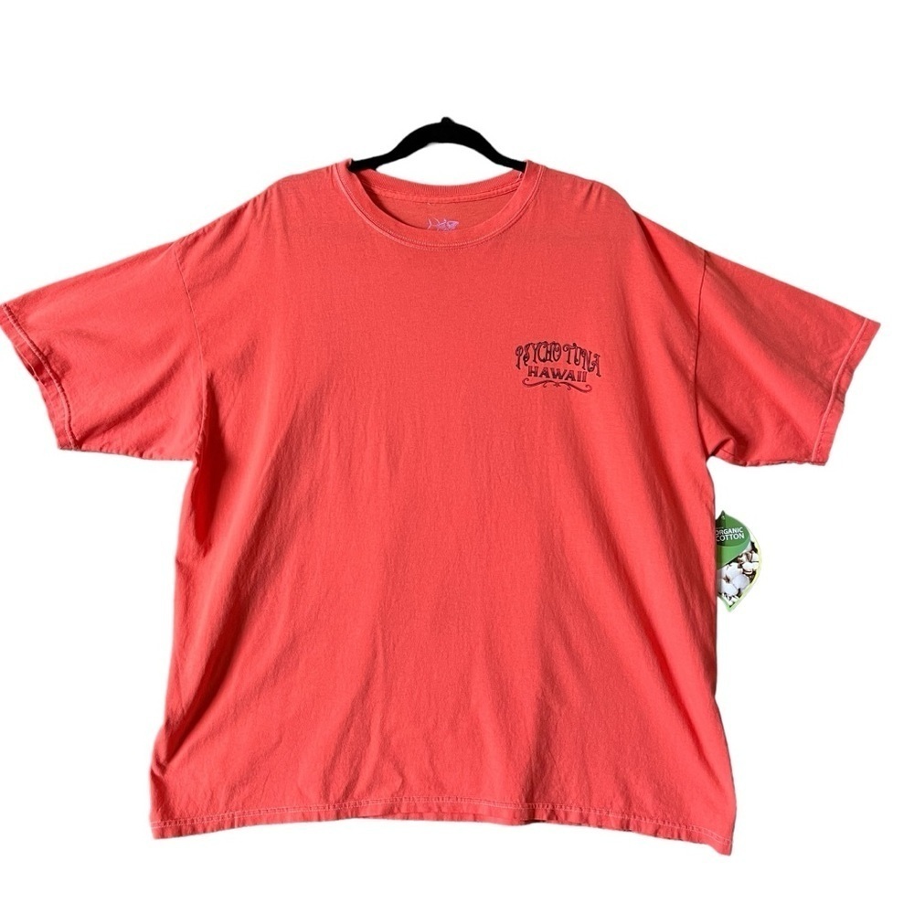 Psycho Tuna Alluring Hula Dancer Short Sleeve Graphic Tee Shirt Men's Size XXL
